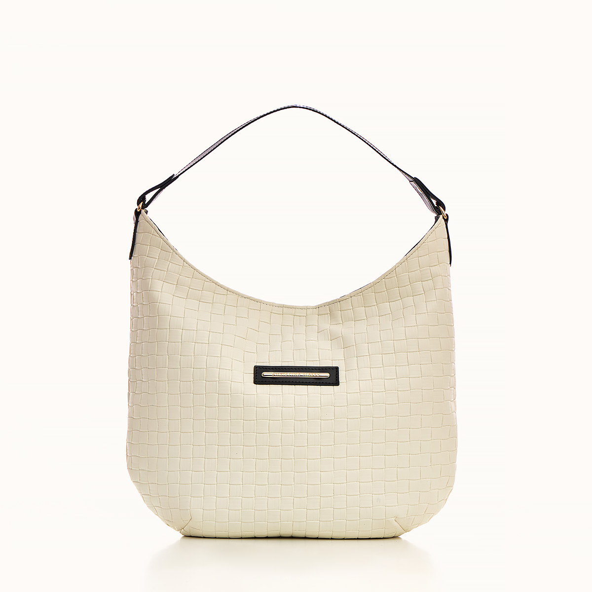 SLOUCHY-BAG_WHITE-CHESS-1 WHITE CHESS SLOUCHY BAG - Image 1